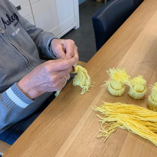 kuikentjes knutselen